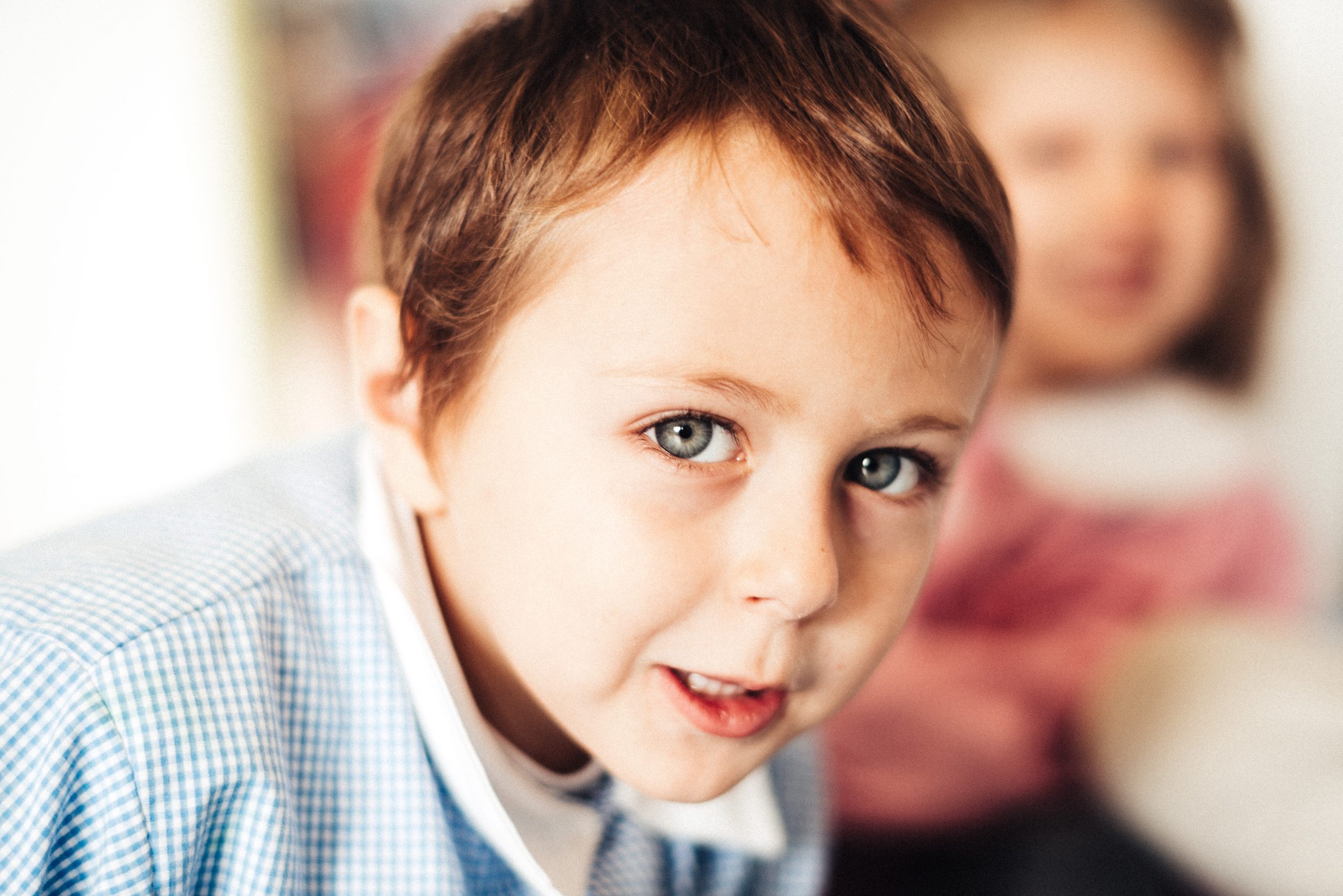 Bambini della Scuola dell'Infanzia Madonna della Villa durante le attività